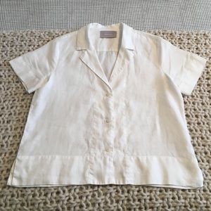 Everlane Linen Notch Shirt